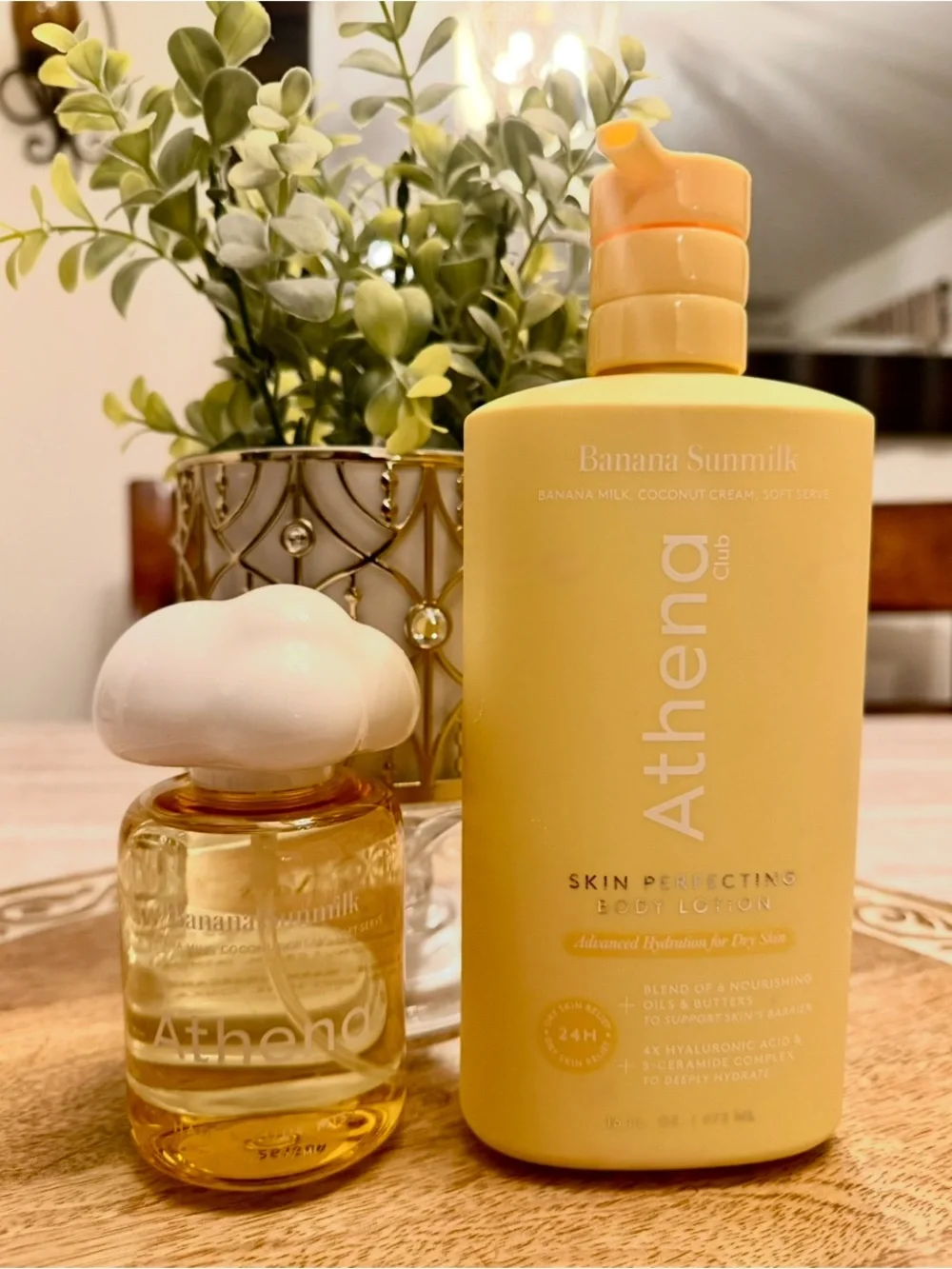 NEW! Athena Club Banana Sunmilk Hair/ Body Mist